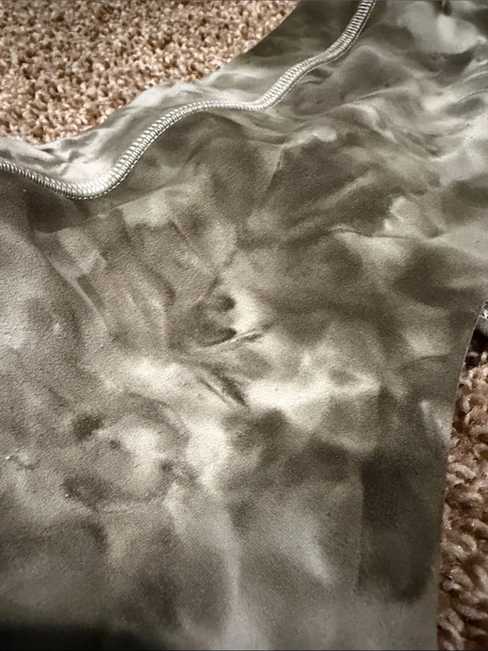🐍lululemon athletica Olive Green Tie-Dye Double-Strap Tote